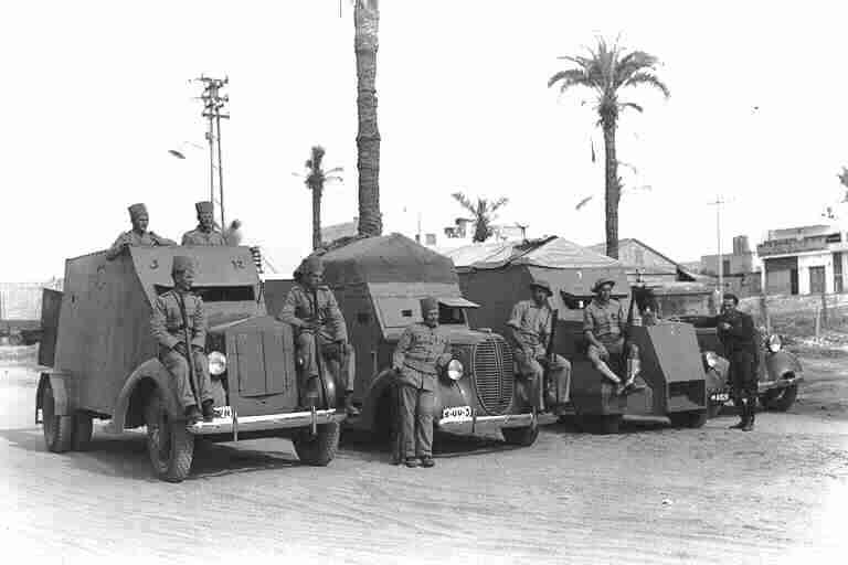 Improvised Armored Trucks of the Palestine Police Force